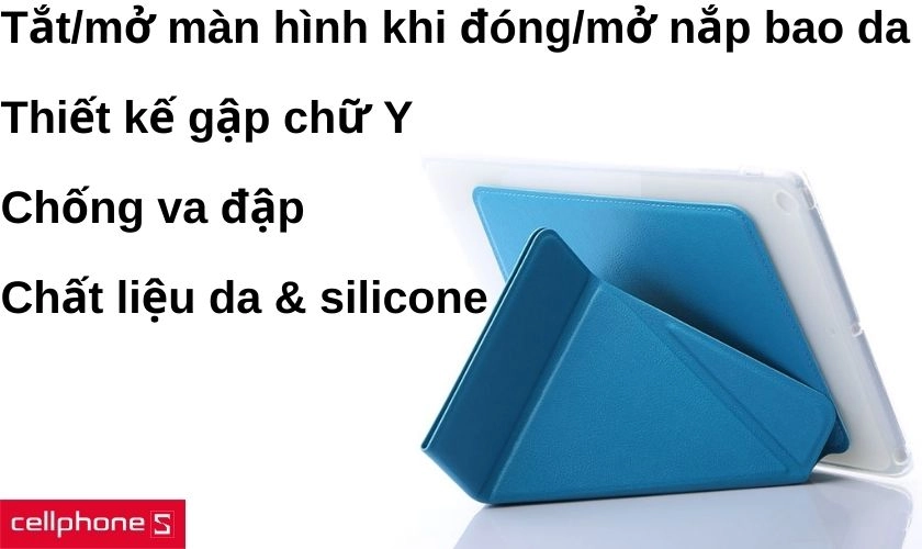Kết hợp giữa chất liệu da và silicone thời trang và chống va đập tốt
