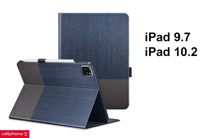 Các dòng iPad có ốp lưng và bao da
