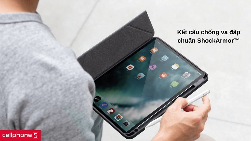 Bao da iPad Pro 11 2021 UniQ Moven Antimicrobial