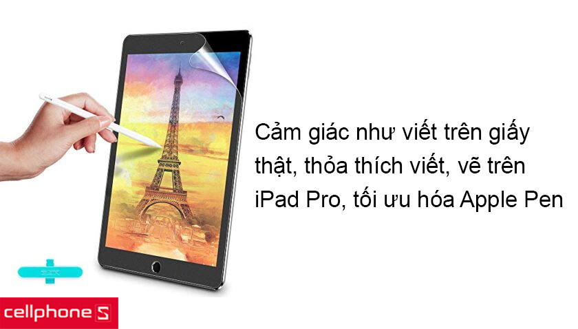 Cảm giác như viết trên giấy thật, thỏa thích viết và vẽ trên iPad
