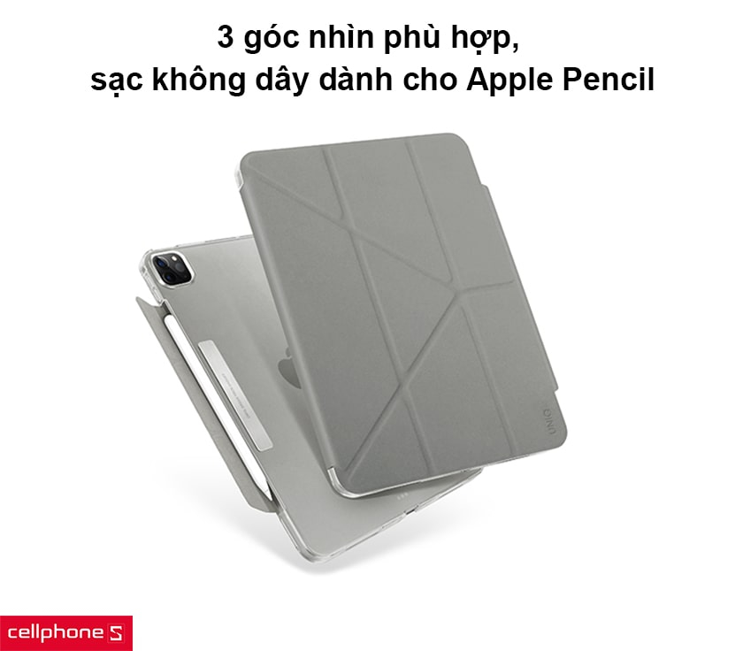bao da iPad Pro 11 2021 UniQ Transforma Antimicrobial 