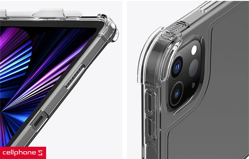 Đánh giá độ bền Ốp lưng iPad Pro 12.9 2021 Araree Flexield Clea