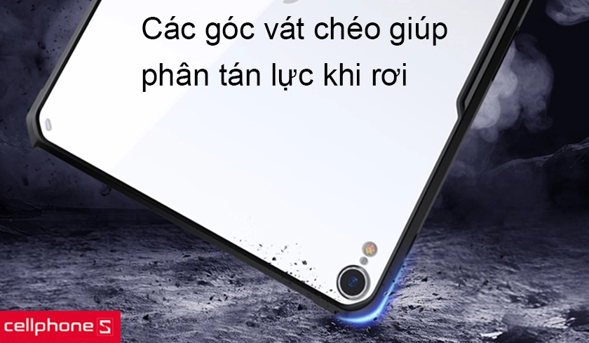 Hoàn thiện tỉ mỉ, đường cắt chính xác và bốn góc có thiết kế đường vát nổi chống sốc
