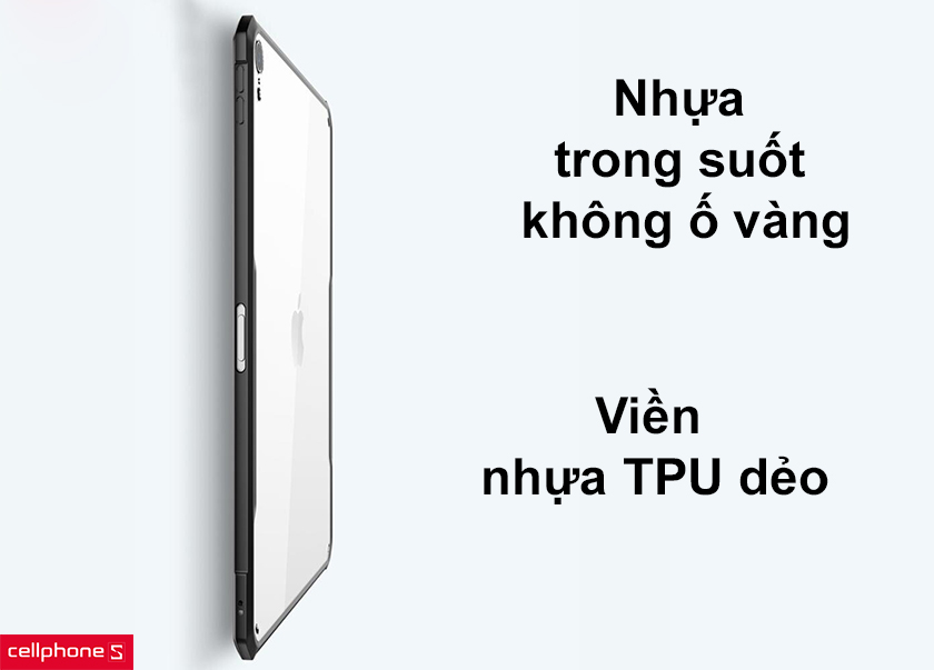 chất liệu nhựa trong suốt không ố vàng