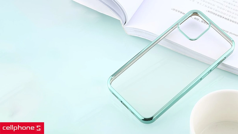 Ốp lưng iPhone 12/12 Pro Filada trong viền màu