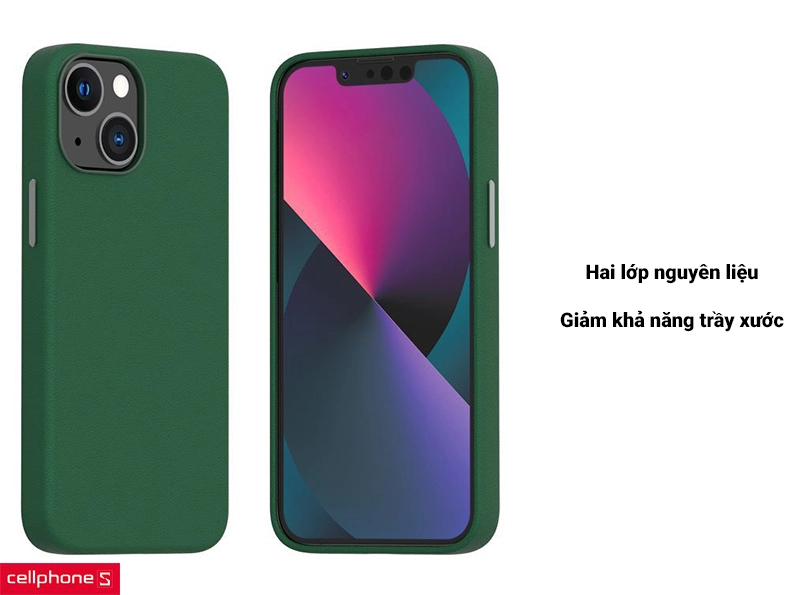 Ốp lưng iPhone 13 Araree Pellis - Bảo vệ toàn diện