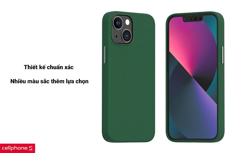 Thiết kế chuẩn xác cùng nhiều màu sắc thêm lựa chọn