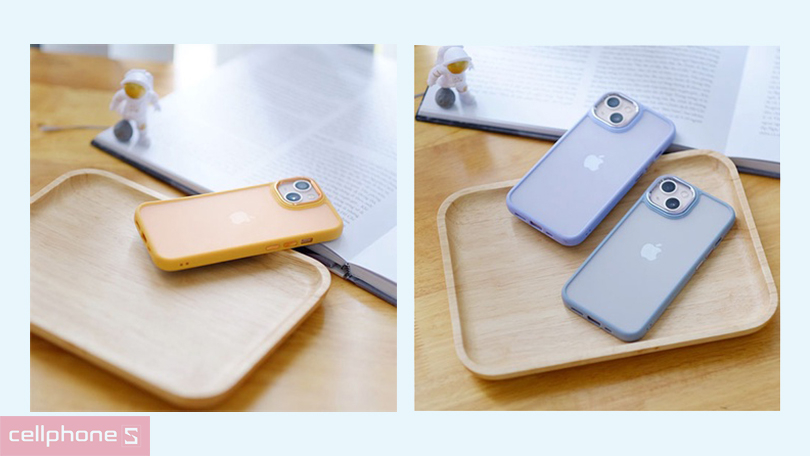 Đánh giá thiết kế ốp lưng iPhone 13 BG viền màu
