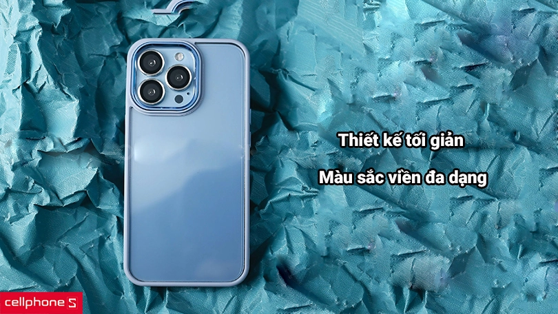 Phần viền ôm sát điện thoại, bảo vệ tối ưu