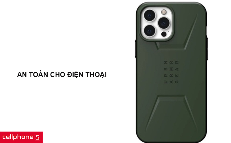 Đánh giá khả năng bảo vệ ốp lưng iPhone 13 Pro Max UAG Civilian With Magsafe