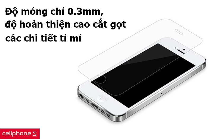 Độ mỏng chỉ 0.3mm, độ hoàn thiện cao cắt gọt các chi tiết tỉ mỉ