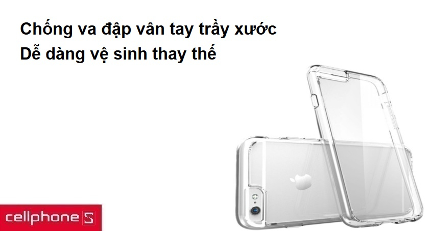 Chống va đập vân tay trầy xước, dễ dàng vệ sinh thay thế