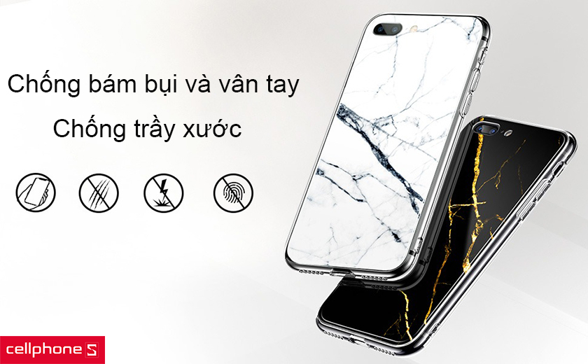 Chống bám bụi và vân tay, chống trầy xước