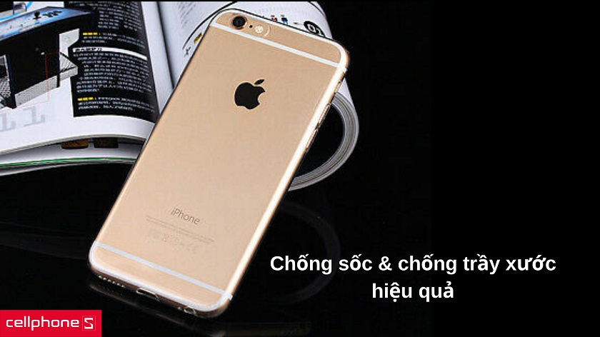 Chống sốc & chống trầy xước hiệu quả cho điện thoại