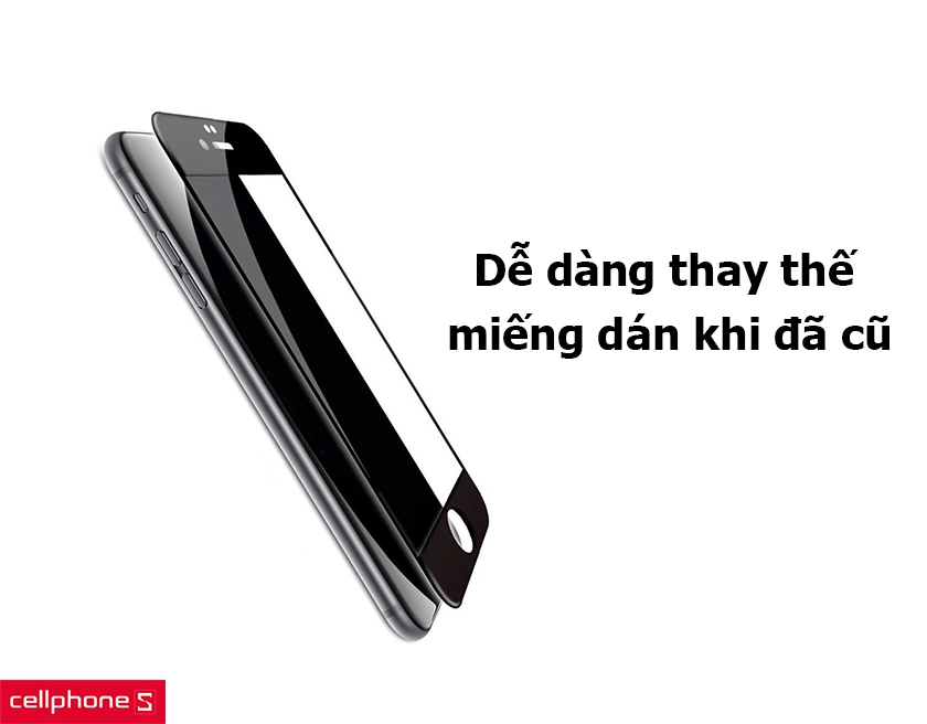 dễ dàng thay thế miếng dán