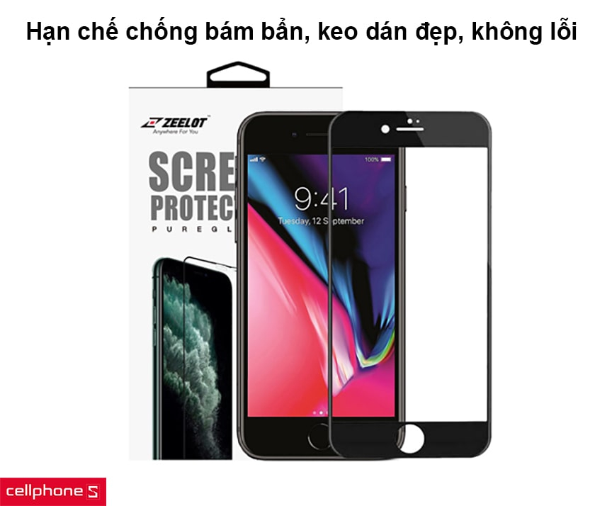 Hạn chế chống bám bẩn, keo dán đẹp, không lỗi