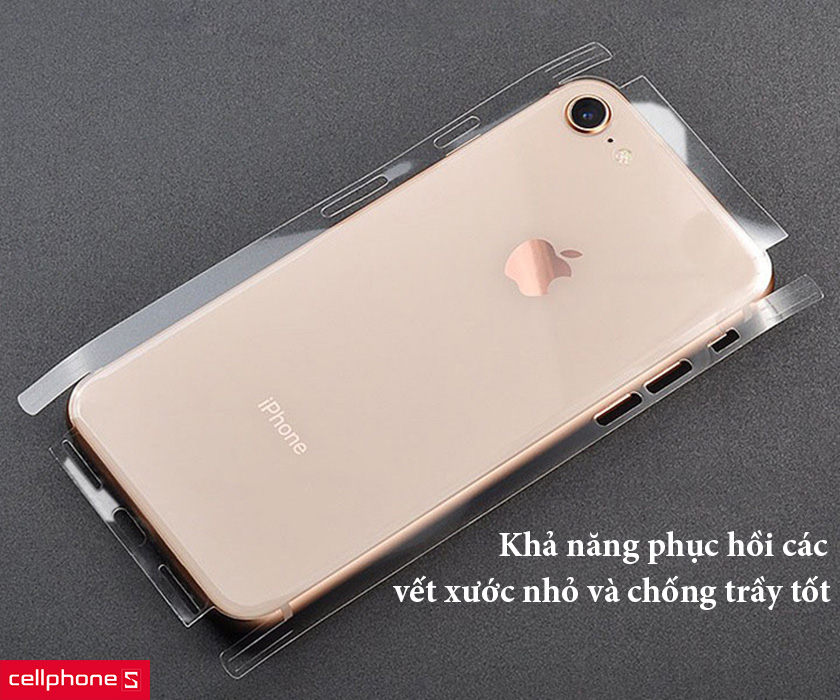 Khả năng phục hồi các vết xước nhỏ và chống trầy tốt