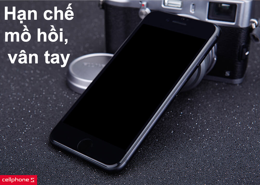 Hạn chế vân tay, mồ hôi bám bẩn trên màn hinh