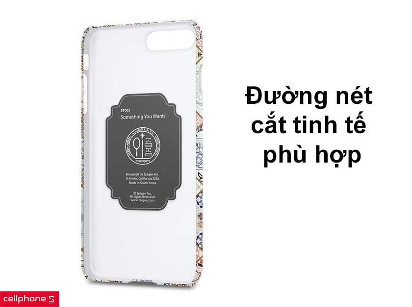 đường nét cắt tinh tế bảo vệ toàn diện điện thoại
