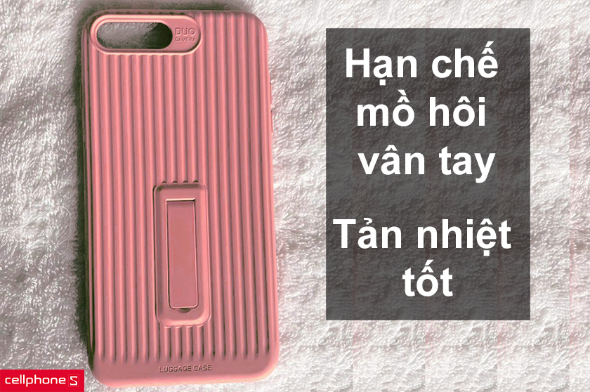 Hạn chế mồ hôi vân tay, khả năng tản nhiệt tốt