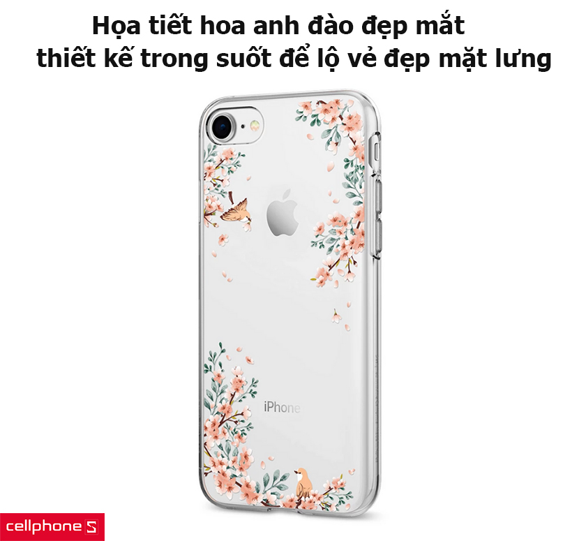 họa tiết hoa anh đào đẹp mắt