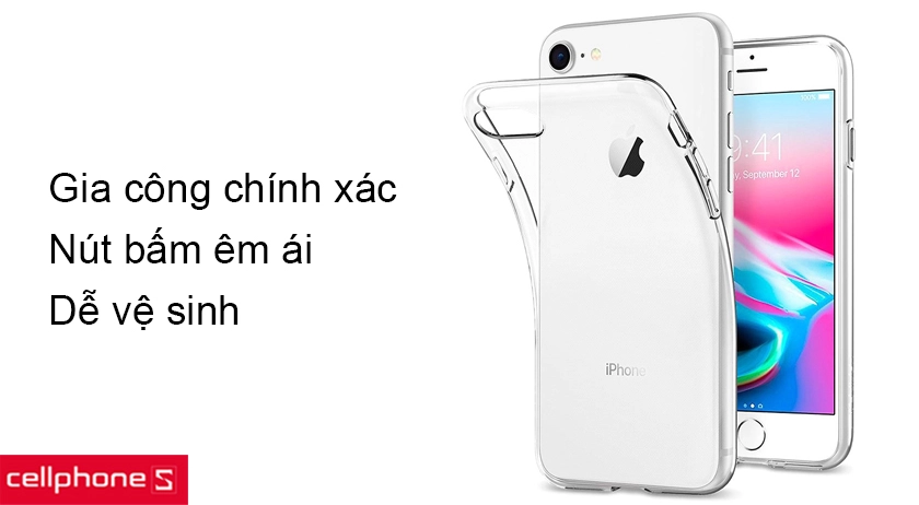 Gia công hoàn hảo với độ chính xác cao, nút bấm êm ái, vệ sinh đơn giản