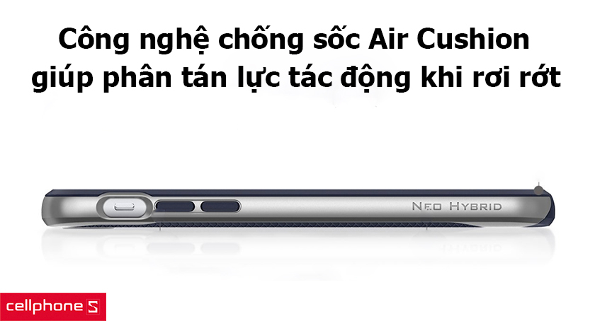 công nghệ chống sốc Air Cushion
