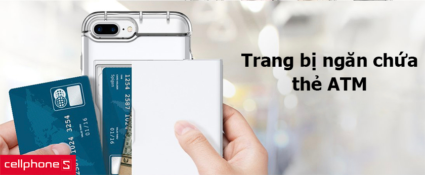 Ngăn chứa có khả năng đựng thẻ ATM