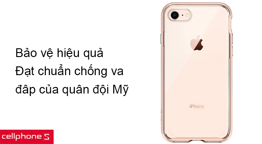 Bảo vệ an toàn với khả năng chống sốc đạt chuẩn quân đội Mỹ