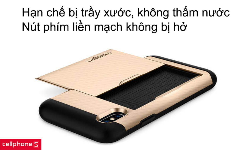 Hạn chế bị trầy xước, không thấm nước, nút phím liền mạch không bị hở