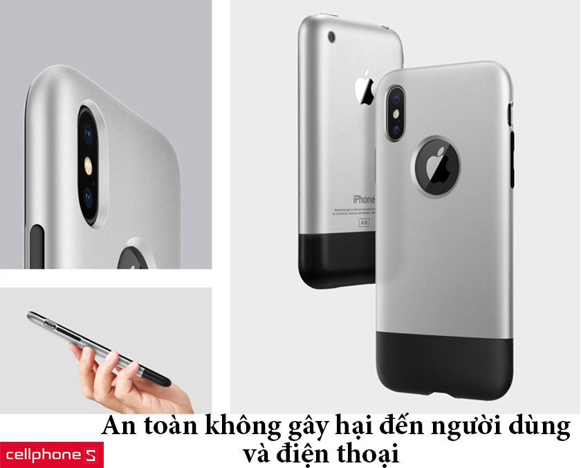 Spigen Classic One Case không gây hại da tay người dùng