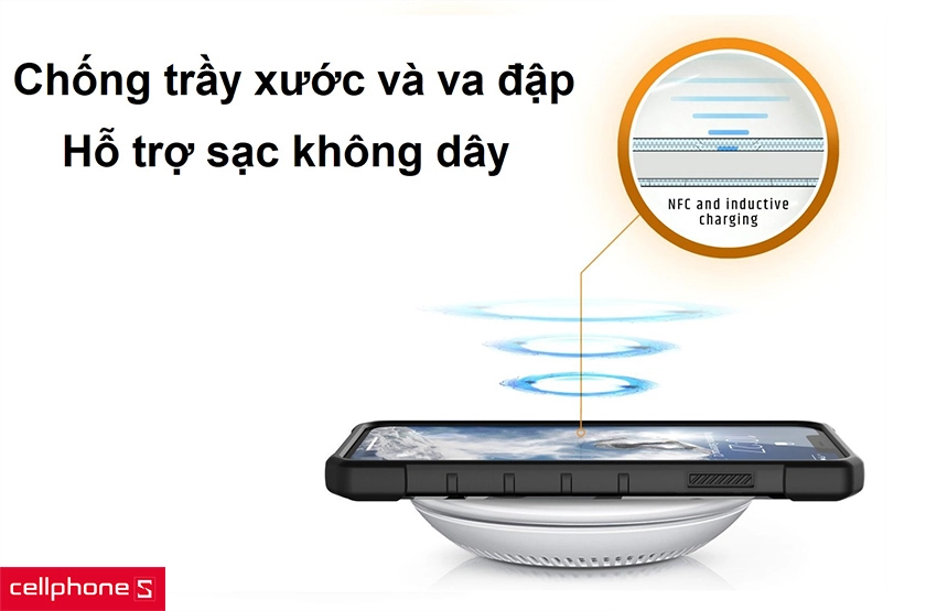 hỗ trợ sạc không dây và Apple Pay