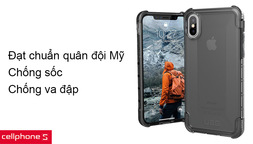Đạt chuẩn thả rơi của quân đội Mỹ giúp chống sốc, chống va đập, bảo vệ an toàn