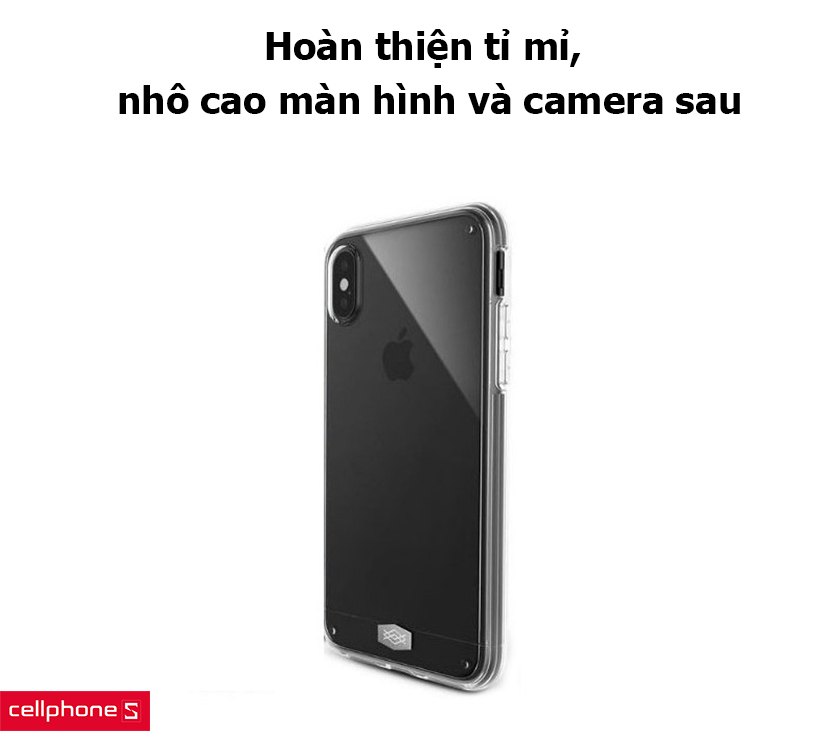 Hoàn thiện tỉ mỉ, nhô cao màn hình và camera sau