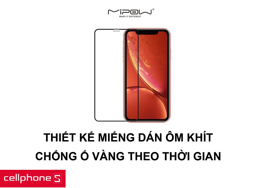 Thiết kế miếng dán ôm khít cùng khả năng chống ố vàng theo thời gian