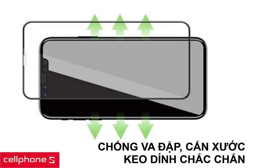 Chống va đập và cấn móp cùng khả năng dính chắc chắn của keo dính
