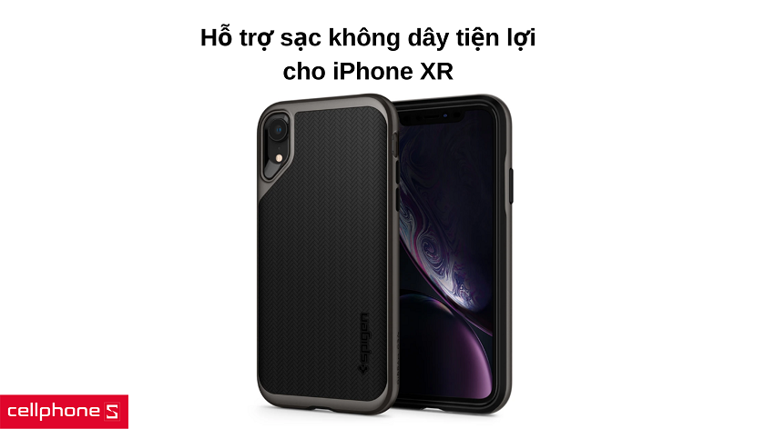 Hỗ trợ sạc không dây cho iPhone và tương thích với dung dịch cường lực Glas.tR