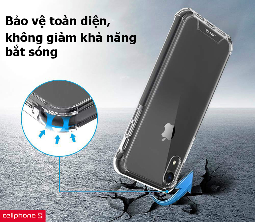 Bảo vệ toàn diện, không giảm khả năng bắt sóng