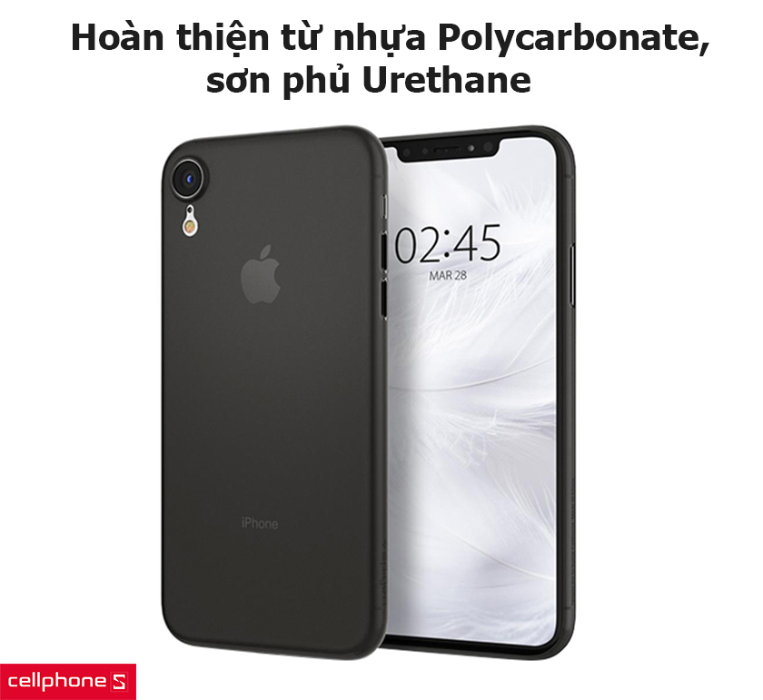 Hoàn thiện từ chất liệu nhựa Polycarbonate, sơn phủ Urethane
