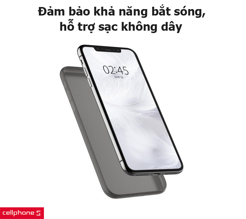 đảm bảo khả năng bắt sóng, hỗ trợ sạc không dây