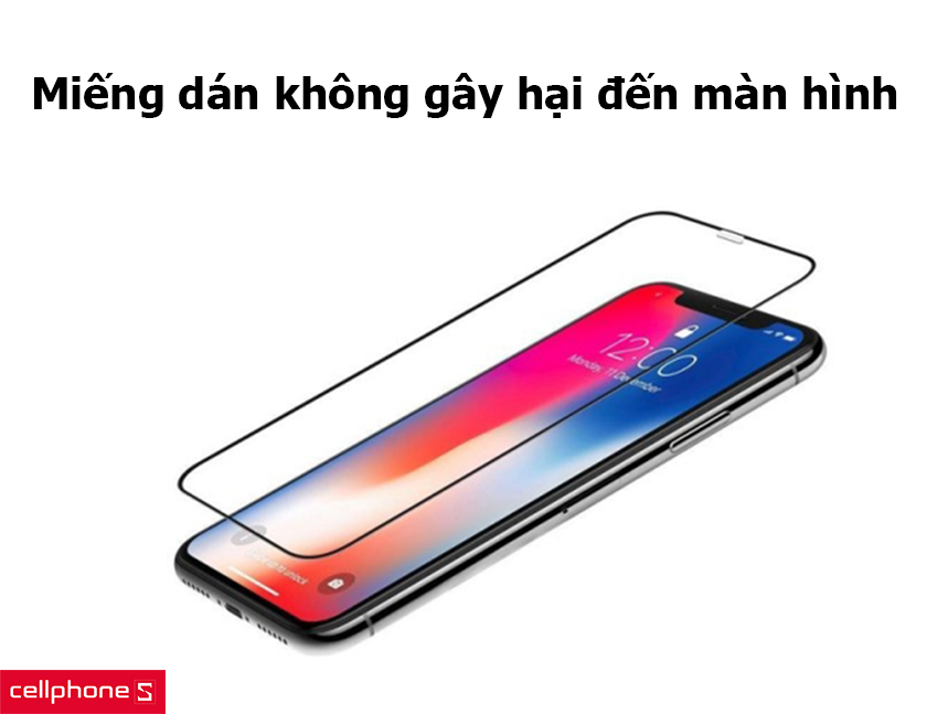 không làm ảnh hưởng đến chất lượng hiển thị