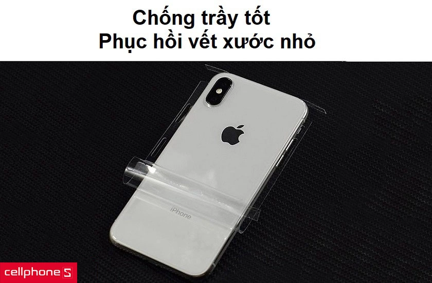 Khả năng phục hồi các vết xước nhỏ và chống trầy tốt