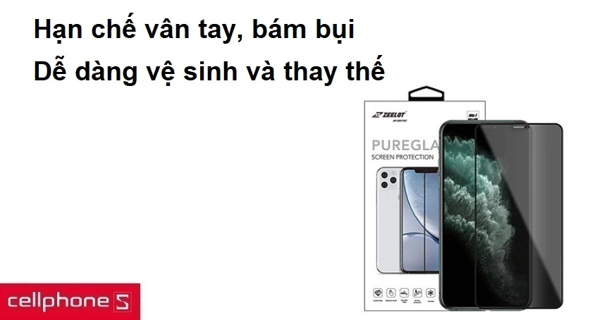 Độ mỏng 0.26mm, cạnh cắt 2.5D an toàn thẩm mỹ, độ cứng 9H chống xước hiệu quả