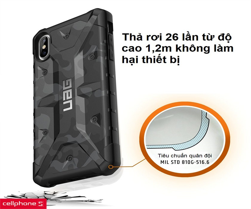 Thiết kế xương cá chống va đập đạt tiêu chuẩn thử nghiệm của quân đội Mỹ