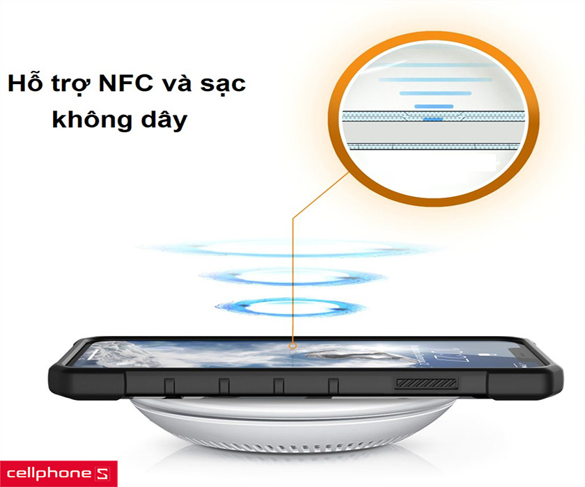 UAG Pathfinder Camo hỗ trợ sạc không dây và thanh toán bằng Apple Pay