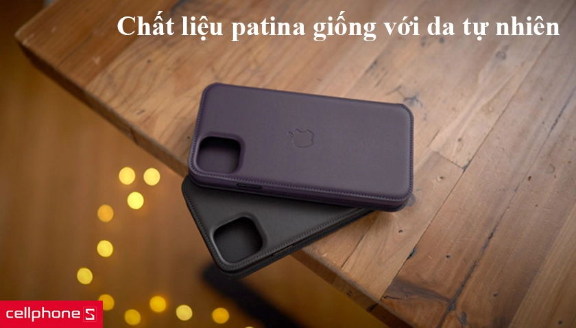 chất liệu patina giống với da tự nhiên
