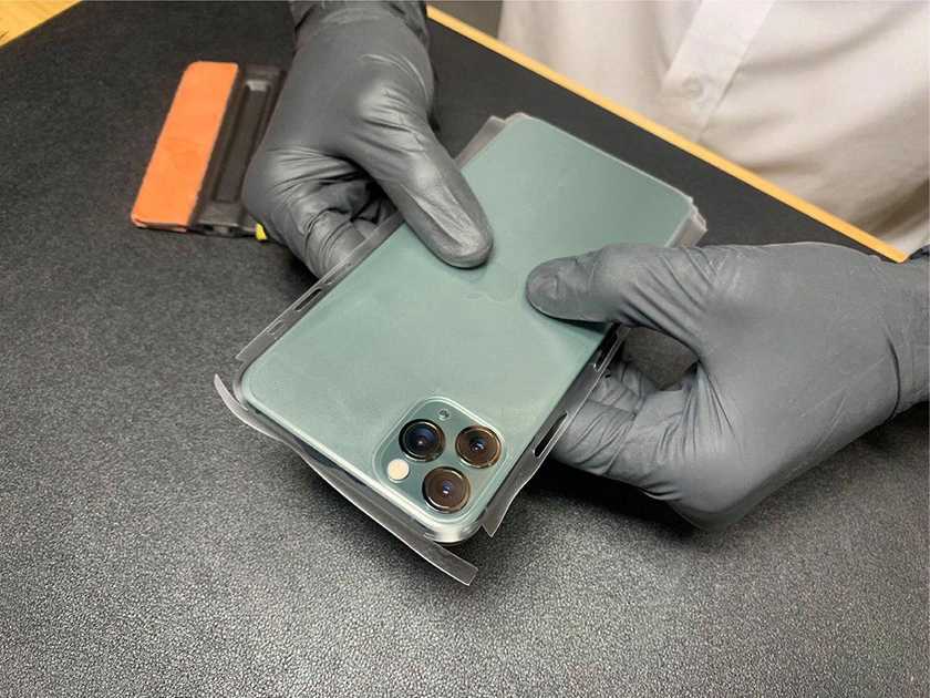 Dán PPF nhám full viền 360 cao cấp mặt sau cho iPhone 11 Pro