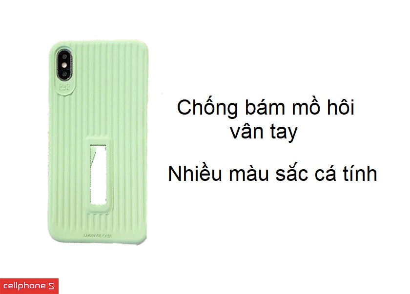 Chống bám bẩn vân tay mồ hôi, nổi bật với 3 màu sắc