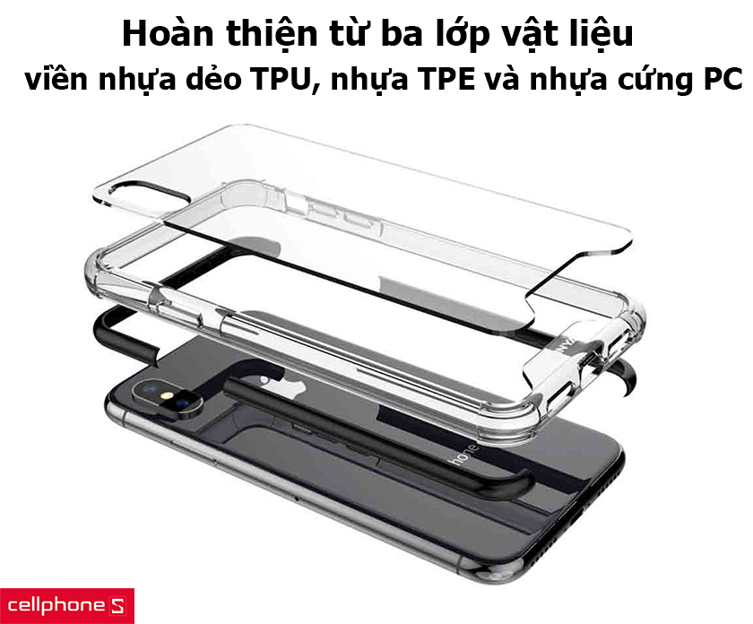 Hoàn thiện từ ba lớp vật liệu