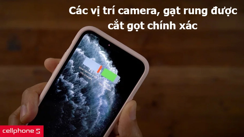 Viên pin 1430mAh bổ sung 50% pin cho iPhone Pro Max